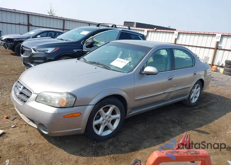 2002 Nissan Maxima Se из США, поврежденный, VIN JN1DA31DX2T200048